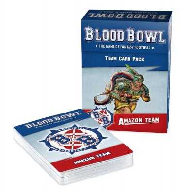 AMAZON TEAM card pack BLOOD BOWL mazzo di carte IN INGLESE età 12+ Games Workshop - 1