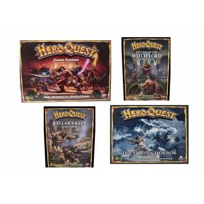 HEROQUEST English Bundle - core box and 3 expansions Avalon Hill - 1