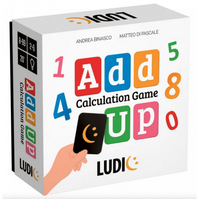 ADD UP gioco da tavolo IN ITALIANO calculation game LUDIC età 8+ LUDIC - 1
