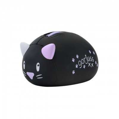 BUSTINA in silicone BLACK CAT santoro GORJUSS cat purse SMITTEN KITTEN astuccino 1167GJ01 Gorjuss - 1