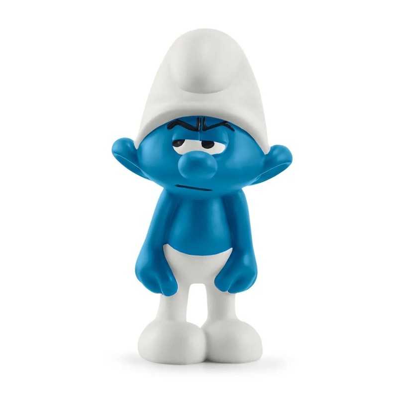 PUFFO BRONTOLONE originale THE SMURFS puffi SCHLEICH in resina 20836 età 3+