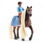 LEO & ROCKY starter set HORSE CLUB sofia's beauties SCHLEICH miniature in resina 42586 età 4+ Schleich - 4