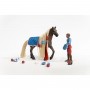 LEO & ROCKY starter set HORSE CLUB sofia's beauties SCHLEICH miniature in resina 42586 età 4+ Schleich - 2