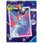 POWERFUL PEGASUS kit artistico CREART ravensburger CAVALLO ALATO set 10 colori CON CORNICE età 7+ Ravensburger - 1