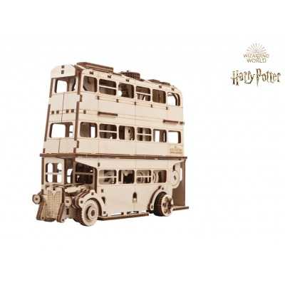 THE KNIGHT BUS nottetempo HARRY POTTER wizarding world UGEARS in legno 268 PEZZI età 14+ Ugears - 1