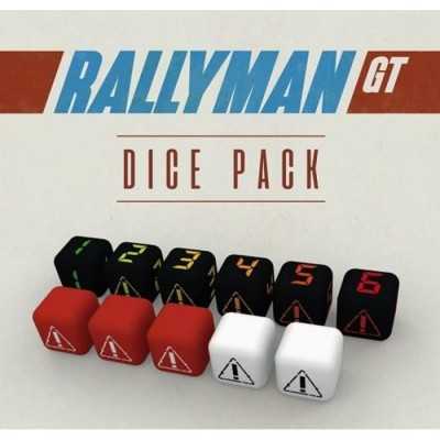 DICE PACK accessori per RALLYMAN GT raven distribution EDIZIONE ITALIANA gioco da tavolo ROLL AND MOVE età 14+ Raven Distributio