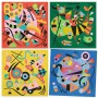 ARTE ASTRATTA philip giordano INSPIRED BY vassily kandinsky DJECO kit artistico DJ09382 età 7+ Djeco - 3