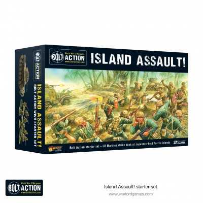 ISLAND ASSAULT bolt action WW2 STARTER SET warlord USA VS GIAPPONE età 14+ Warlord Games - 1