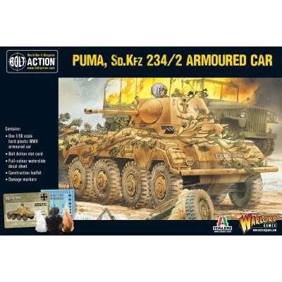 PUMA SD.KFZ 234/2 ARMOURED CAR bolt action WW2 warlord games MINIATURA età 14+ Warlord Games - 1