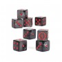 MORDOR dice set LORD OF THE RINGS middle earth strategy battle game CON 8 DADI DA 16MM età 12+ Games Workshop - 2