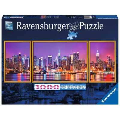 PUZZLE ravensburger TRITTICO DI NEW YORK originale 1000 PEZZI triptychon 98 X 37,5 CM Ravensburger - 1
