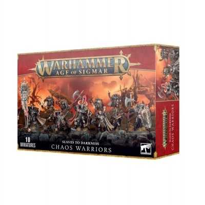 CHAOS WARRIORS set di 10 miniature SLAVES TO DARKNESS warhammer AGE OF SIGMAR età 12+ Games Workshop - 1
