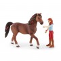 HANNAH & CAYENNE miniature in resina HORSE CLUB cavalli SCHLEICH 42539 età 5+ Schleich - 3