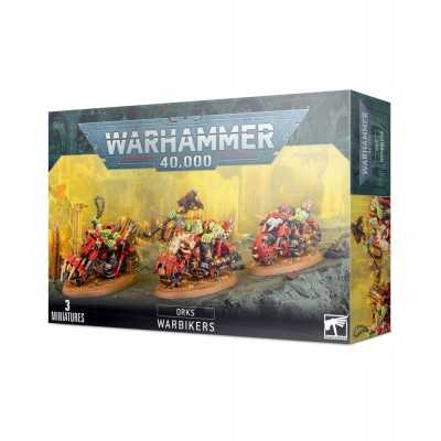 WARBIKERS set di 3 miniature ORKS warhammer 40k CITADEL età 12+ Games Workshop - 1