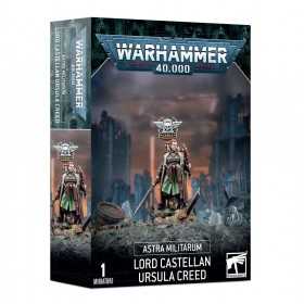 LORD CASTELLAN URSULA CREED miniatura in plastica ASTRA MILITARUM warhammer 40k CITADEL età 12+ Games Workshop - 1