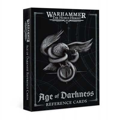 AGE OF DARKNESS reference cards WARHAMMER the horus heresy IN INGLESE età 12+ Games Workshop - 1