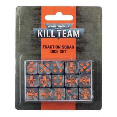 EXACTION SQUAD DICE SET di 15 dadi da 16mm KILL TEAM warhammer 40k Games Workshop - 1