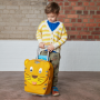 TROLLEY suitcase TIGRE zaino AFFENZAHN tiger DA VIAGGIO plastica riciclata AFFENZAHN - 4
