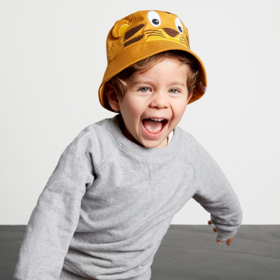 Cappello Da Sole Affenzahn Buckethead Unisex-Bimbi – Cotone Biologico, Unicorno
