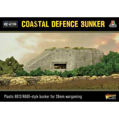 COASTAL DEFENCE BUNKER r612 r680 BOLT ACTION warlord games ITALERI età 14+ Warlord Games - 1