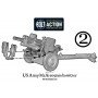 US ARMY M2A1 105MM HOWITZER miniature in metallo WGB-AI-35 warlord games BOLT ACTION età 14+ Warlord Games - 5