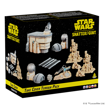 Ground Cover Terrain Pack espansione per Star Wars Shatterpoint ATOMIC MASS GAMES - 1