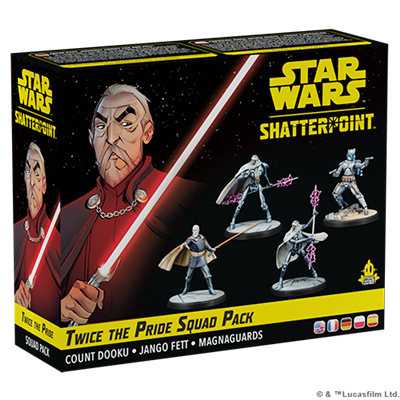 Twice the Pride - Count Dooku espansione per Star Wars Shatterpoint ATOMIC MASS GAMES - 1