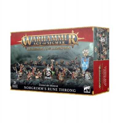 NORGRIMMS RUNE THRONG cities of sigmar REGIMENTS OF RENOWN warhammer AGE OF SIGMAR età 12+ Games Workshop - 1