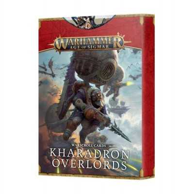 KHARADRON OVERLORDS warscroll cards WARHAMMER age of sigmar IN ITALIANO età 12+ Games Workshop - 1