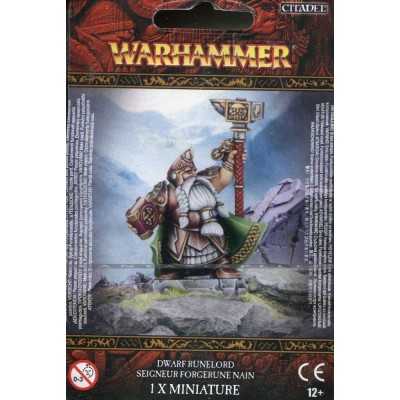 DWARF RUNELORD miniatura in plastica NANI warhammer AGE OF SIGMAR età 12+ Games Workshop - 1