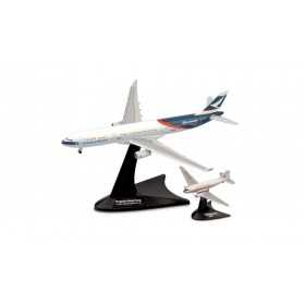 CATHAY PACIFIC AIRWAYS SET aereo in metallo HERPA WINGS 562508 modellino SCALA 1:400 Herpa - 1