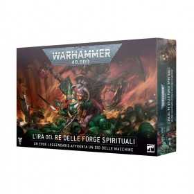 L'IRA DEL RE DELLE FORGE SPIRITUALI con 30 miniature WARHAMMER 40K games workshop IN ITALIANO età 12+