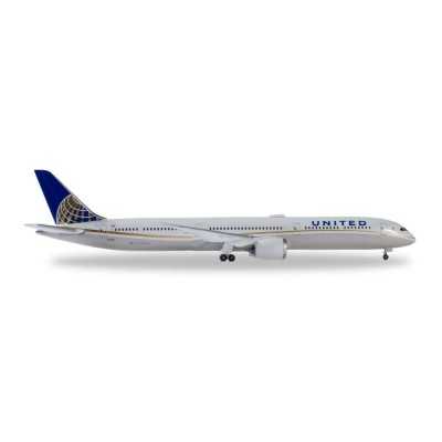 UNITED AIRLINES BOEING 787-10 DREAMLINER aereo in metallo HERPA 533041 scala 1:500 Herpa - 1