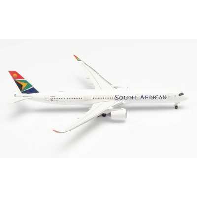 SOUTH AFRICAN AIRWAYS AIRBUS A350-900 aereo in metallo HERPA 534390 scala 1:500 Herpa - 1