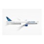 UNITED AIRLINES BOEING 787-10 DREAMLINER aereo in metallo HERPA 534321 scala 1:500 Herpa - 1