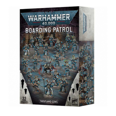THOUSAND SONS warhammer 40k BOARDING PATROL set di 22 miniature in plastica CITADEL età 12+ Games Workshop - 1