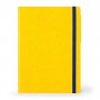 TACCUINO quaderno MY NOTEBOOK pagina bianca GIALLO large LEGAMI con elastico 17 X 24 CM yellow freesia Legami - 1