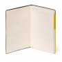 TACCUINO quaderno MY NOTEBOOK pagina bianca GIALLO large LEGAMI con elastico 17 X 24 CM yellow freesia Legami - 6