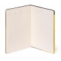 TACCUINO quaderno MY NOTEBOOK pagina bianca GIALLO large LEGAMI con elastico 17 X 24 CM yellow freesia Legami - 7