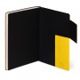 TACCUINO quaderno MY NOTEBOOK pagina bianca GIALLO large LEGAMI con elastico 17 X 24 CM yellow freesia Legami - 4