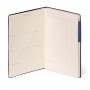 TACCUINO quaderno MY NOTEBOOK pagina bianca BLU large LEGAMI con elastico 17 X 24 CM galactic Legami - 7