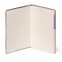 TACCUINO quaderno MY NOTEBOOK pagina bianca VIOLA large LEGAMI con elastico 17 X 24 CM lavender Legami - 3