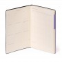 TACCUINO quaderno MY NOTEBOOK pagina bianca VIOLA large LEGAMI con elastico 17 X 24 CM lavender Legami - 5