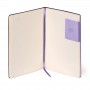 TACCUINO quaderno MY NOTEBOOK pagina bianca VIOLA large LEGAMI con elastico 17 X 24 CM lavender Legami - 2