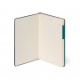 TACCUINO quaderno MY NOTEBOOK a righe VERDE medium LEGAMI con elastico 13 X 21 CM malachite green Legami - 3