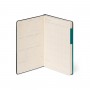 TACCUINO quaderno MY NOTEBOOK a righe VERDE medium LEGAMI con elastico 13 X 21 CM malachite green Legami - 5