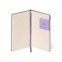 TACCUINO quaderno MY NOTEBOOK pagina bianca VIOLA medium LEGAMI con elastico 13 X 21 CM lavender Legami - 2