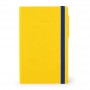 TACCUINO quaderno MY NOTEBOOK pagina bianca GIALLO medium LEGAMI con elastico 13 X 21 CM yellow freesia Legami - 1