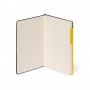TACCUINO quaderno MY NOTEBOOK pagina bianca GIALLO medium LEGAMI con elastico 13 X 21 CM yellow freesia Legami - 3