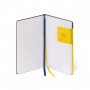 TACCUINO quaderno MY NOTEBOOK dotted GIALLO medium LEGAMI con elastico 13 X 21 CM yellow freesia Legami - 2